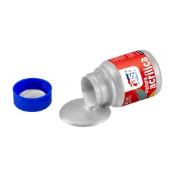 [10964-PLATA] PINTURA ACRILICA METALICA FAST 37 ML 533 PLATA