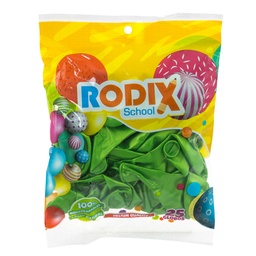 [54940] GLOBO RODIX NO. 9 BX25 METALICO VERDE LIMON 