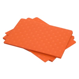 [15458-NARANJA] PASTAS P/ENC. GBC ESTRELLA 0.3MM CARTA SOLIDO NARANJA