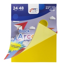 [16975] BLOCK ARIEL COVER FAST 24H ECO CARTA (50)