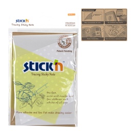 [16289] BLOCK STICKN 21819 6"X4" TRACING NOTES TRANSPARENTE 