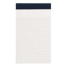 [17733] BLOCK STICKN 21852 7.5"X4.5" CUADROS 5MM BLANCO 50 H. 