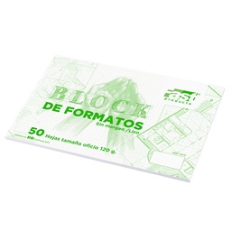 [12916] BLOCK FORMATO FAST LISO 120 GRAMOS 8.5X13 HOJAS