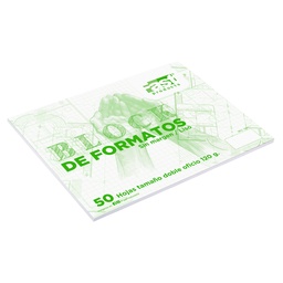 [12917] BLOCK FORMATO FAST LISO 120 GRAMOS 13X17 50 HOJAS