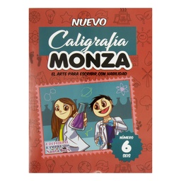 [12355-6] CUADERNO DE CALIGRAFIA MONZA # 6