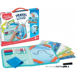 [20302088] ESTUCHE MAPED 969310 TRAVEL BOARD JUEGOS Y DIBUJOS BORRABLES, VARIOS