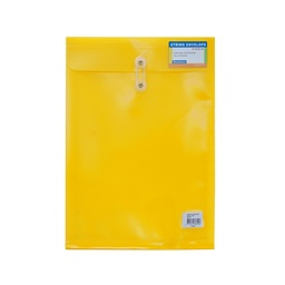 [13731-AMARILLO] SOBRE PLASTICO BEAUTONE PITA OFICIO 3669-1 CORE OPAQUE AMARILLO (10X25)