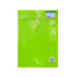 [13731-VERDE] SOBRE PLASTICO BEAUTONE PITA OFICIO 3669-3 CORE OPAQUE VERDE (10X25)