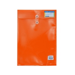 [13731-NARANJA] SOBRE PLASTICO BEAUTONE PITA OFICIO 3669-4 CORE OPAQUE NARANJA (10X25)