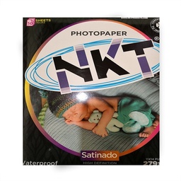 [PROD-000584] PAPEL FOTOGRAFICO NKT 260G SATINADO B3 11X14"