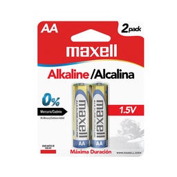 [05166] BATERIA MAXELL LR-06 AA ALKALINA BLIESTER X2