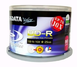 [BRAYRIDATA] BLU RAY IMPRIMIBLE RIDATA 10X 25GB  50 UNIDADES