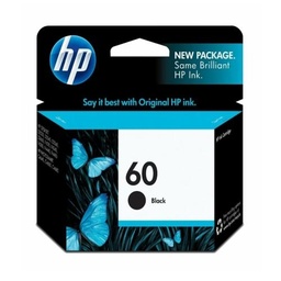 CARTUCHO ORIGINAL HP 60  NEGRO 