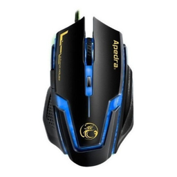 MOUSE GAMING USB AZUL APEDRA 3200 DPI