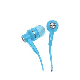 STEREO EARPHONES KLIPXTREME COLOR CELESTE 