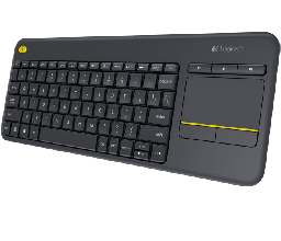 TECLADO INALÁMBRICO LOGITECH TOUCHPAD K400-PLUS USB NEGRO ESPAÑOL