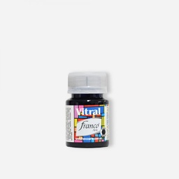 [25012] VITRAL 30 ML. 012 NEGRO FRANCO ARTE