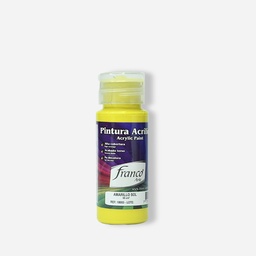 [18003] PINTURA ACRILICA 60 ML. 003 AMARILLO SOL FRANCO ARTE