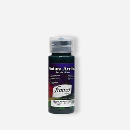 [18069] PINTURA ACRILICA 60 ML. 069 VERDE BIZANTINO FRANCO ARTE