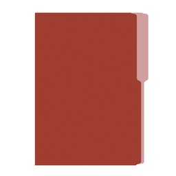 [01243-MARRON] FOLDER FLASHFILE OFICIO MARRON