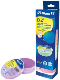 CUENTA FACIL PELIKAN 01420001 CERA D2 PASTEL SURTIDO