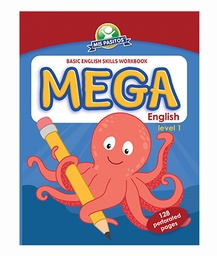 [0881073] LIBROS PARA COLOREAR MIS PASITOS MEGA INGLES NIVEL 1 (PULPO)