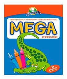 [21003017] LIBROS PARA COLOREAR MIS PASITOS MEGA PRE-ESCOLAR