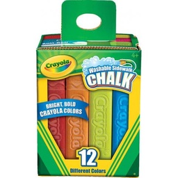 [C512012] YESO GRUESO COLORES CRAYOLA 12 BARRAS