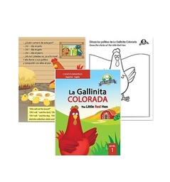 [19061] LIBRO DE CUENTO LA GALLINITA COLORADA