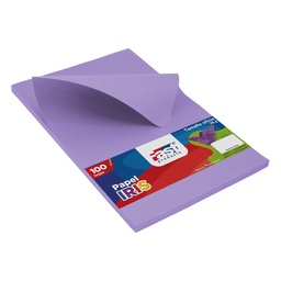 [16620-LILA] PAPEL IRIS FAST 75 GR. PX100 OFICIO LILA