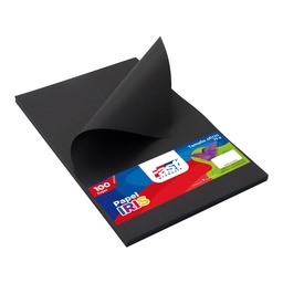 [16620-NEGRO] PAPEL IRIS FAST 75 GR. PX100 OFICIO NEGRO