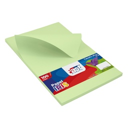 [16620-VERDE CLARO] PAPEL IRIS FAST 75 GR. PX100 OFICIO VERDE CLARO