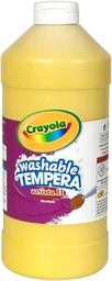 [C5431157034] CRAYOLA TEMPERA LAVABLE PINTURA AMARILLA 16 ONZAS