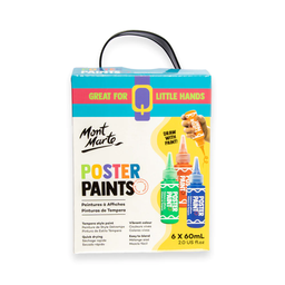 [MM0543] MONT MARTE TEMPERA SET 6 COL. 60 ML