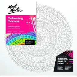 [CACL3030B] MONT MARTE SIGNATURE CANVAS IMPRESO MANDALA 4 DISEÑOS