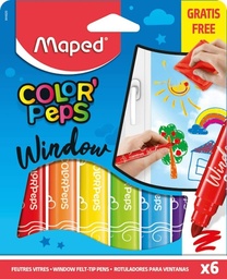 [20708064] MARCADOR ESPECIAL MAPED 844820 WINDOW 6 COLORES