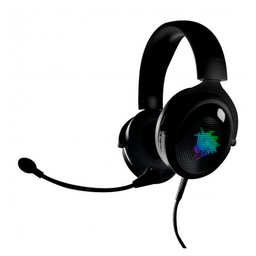 [7404008500068] AUDIFONOS TIPO HEADSET PILAS T-KUN RGB GAMING USB Y 3.5MM CON MICROFONO NEGRO